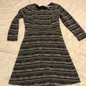 Black long sleeve dress